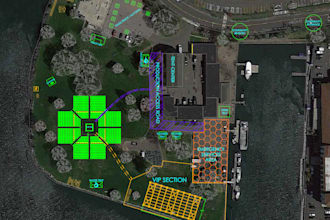 design a professional layout for your event or venue