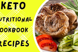 deliver premium keto nutritional cookbook recipes