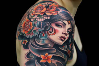 do custom tattoo design, tattoo sleeve