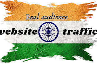 do organic website traffic to increase sales UK,india