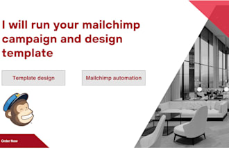 run your mailchimp campaign and design template