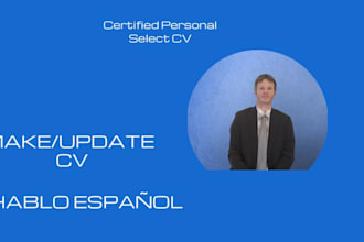 cv writing update for you
