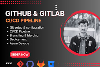 set up gitlab ci, github action for your AWS git