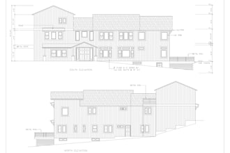 deck plans, porch plans, elevation site plans, and plot plans