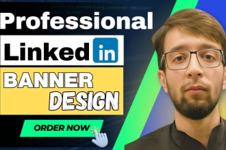 design linkedin banner for your business profile