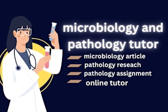 help you in microbiology and pathology related task