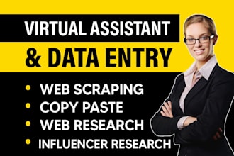 do fastest data entry in one day and internet reserch