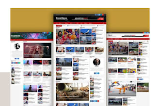 build a news, blog, or magazine website