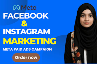 run facebook and instagram paid ads campaign, manage, grow your business