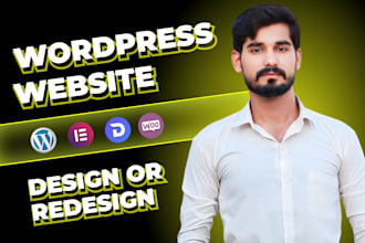 build clean responsive wordpress website design and redesign in 24 hours