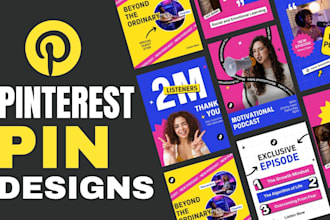 design eye catchy pinterest pins