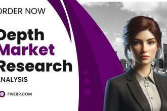 do market research, trend, and competitor analysis for any business in 24hrs