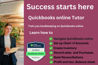 do expert training  on how to use quickbooks online