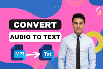 transcribe audio to text and do video transcription with expert excellent