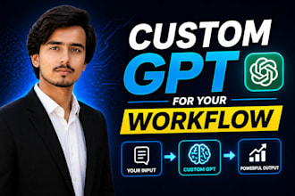build chatgpt custom gpt for your business task or workflow automation