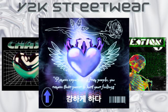 design luxury y2k, streetwear for your clothing brand