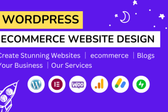 develop a fast ecommerce store on woocomerce SEO friendly