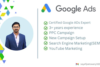 maximize ROI with my expert google ads, PPC and SEM services