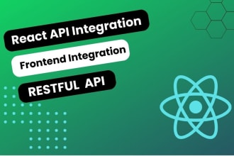 integrate restful or graphql apis with react for data fetching nd authentication