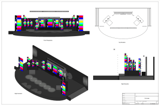 create concept drawings for your events and 3d stage designs and simulation