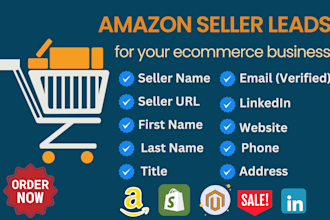 collect amazon seller leads for your ecommerce business