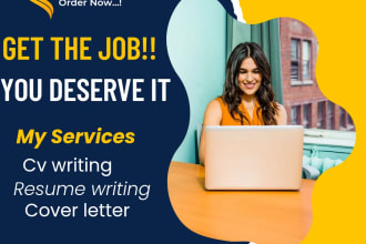 write, edit and upgrade your resume, CV and cover letter