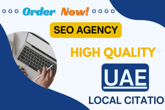 do uae, dubai local citations and directory submissions for local SEO backlinks