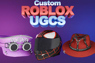 model a roblox ugc for you