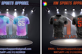 design custom sublimation shootingshirt hoodie tshirt with custom logo