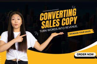 write the perfect conversion sales copy or sales letter
