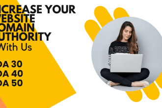 increase moz da domain authority 40 plus