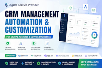 do design and customization your wayfront crm or dsp crm