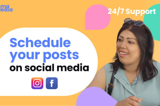 schedule your facebook and instagram posts for engagement