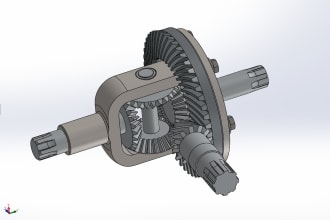 make 3d design of complex mechanisms on solidworks
