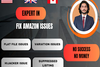 resolve amazon issues  variation hijacker reinstatement
