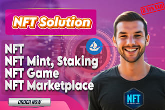 build mint, staking, marketplace for nft and erc404
