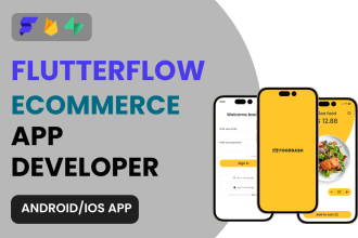 be flutterflow ecommerce business mobile app developer flutter flow