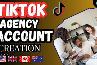 create professional tiktok ad agency acount