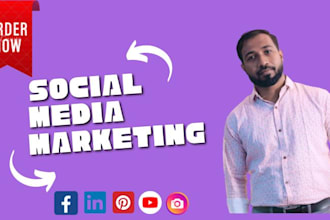 be your social media marketing manager