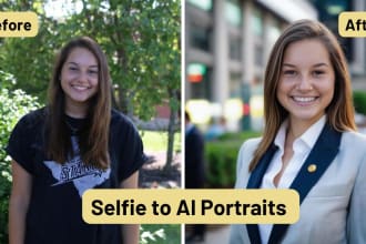 create ai portraits using your selfie
