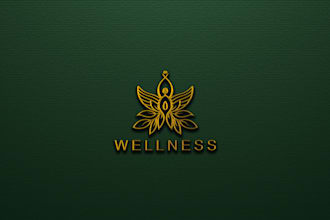 do fascinating healthcare, wellness, medical, coaching, dental, yoga logo