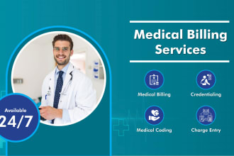 do medical billing, payment posting, deniel management and ar for clinics