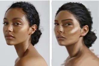 draw your photo with oil painting effect