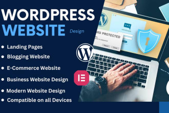design stunning website, customize wpbakery, avada and other wp themes