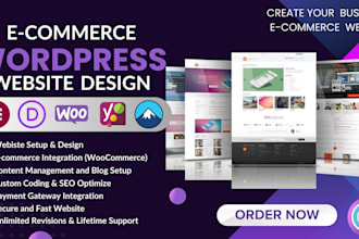 design, redesign, build, rebuild, clone, edit, fix or revamp wordpress website