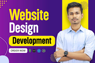 do website development, build custom website, full stack web developer
