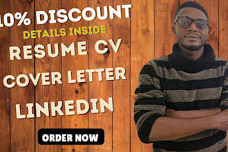 write, create, rewrite, edit your resume, CV, cover letter, linkedin