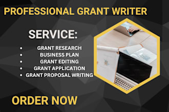 do grant proposal writing, grant research and grant application