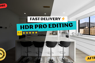 provide professional real estate hdr photo editing services