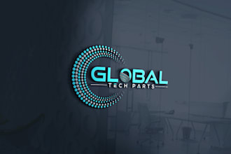 give premium wordmark pictorial abstract emblem logo